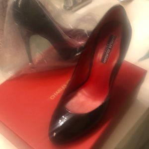 Black Patent Pump, Charles Jourdan